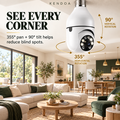 HomeHalo 360™ Smart Security Camera
