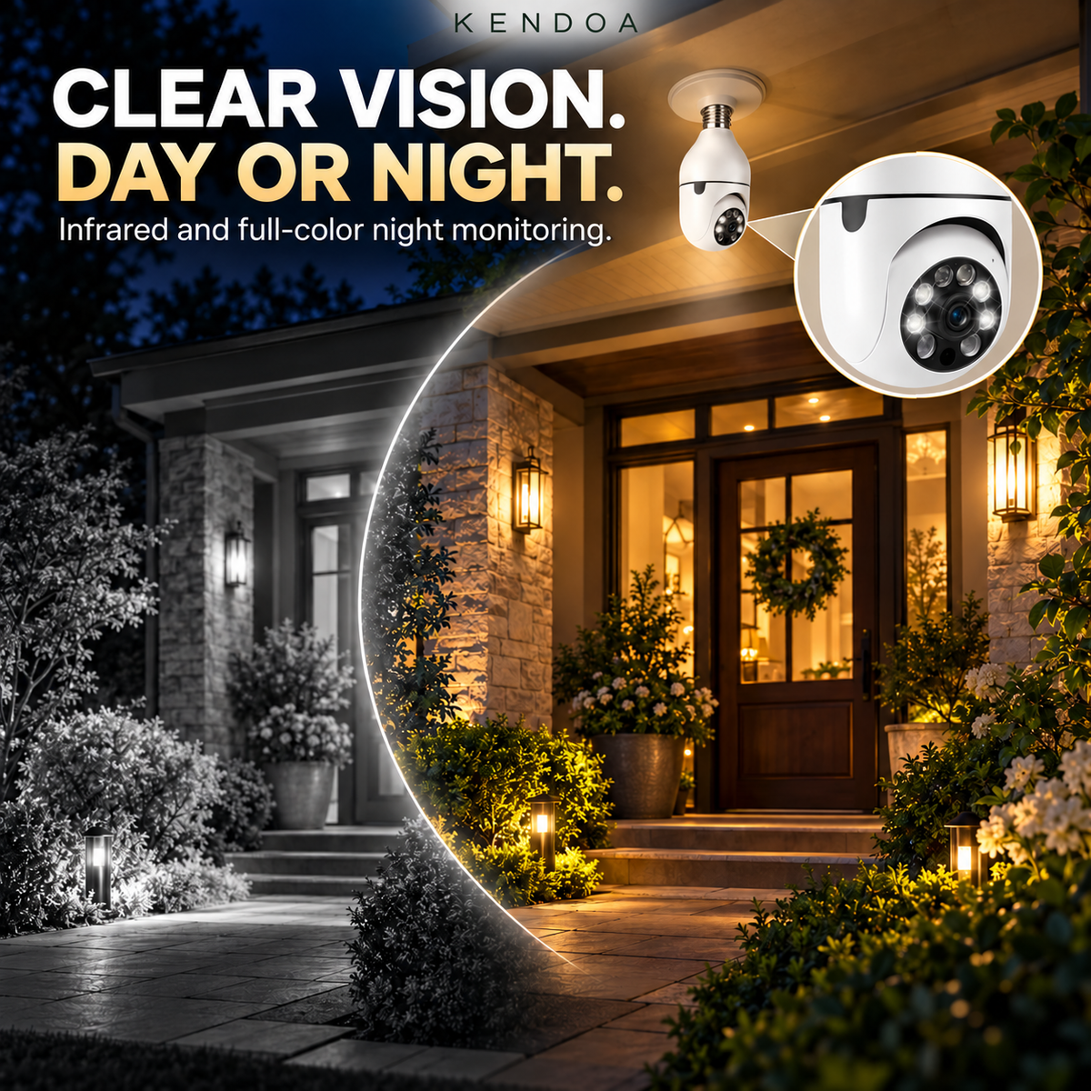 HomeHalo 360™ Smart Security Camera